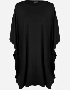 Poncho Tunic - Black