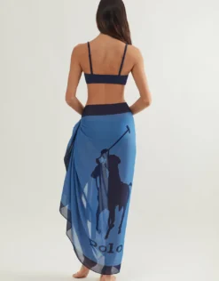 Pony Long Pareo - Periwinkle