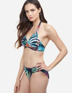 Profile Tropico Halter Bikini Top - Black