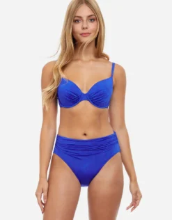 Profile Under My Skin Underwired D Cup Bikini Top - Royal Blue