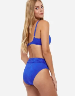 Profile Under My Skin Underwired D Cup Bikini Top - Royal Blue