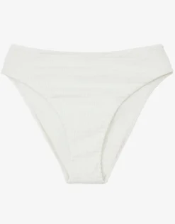 Pure Hillary High Waist Bikini Pant - White