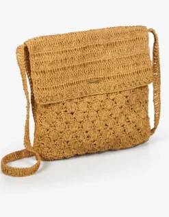Raffia Shoulder Bag - Natural