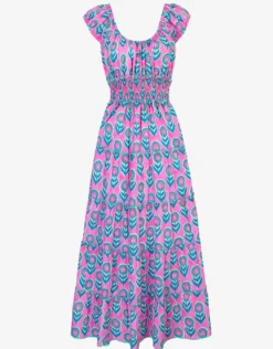 Rah Rah Dress - Lilac Buta