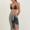 Ravine Printed Sarong - Stripe