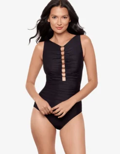 Razzle Dazzle Swizzle Swimsuit - Black