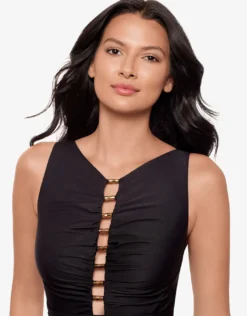 Razzle Dazzle Swizzle Swimsuit - Black