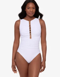 Razzle Dazzle Swizzle Swimsuit - White