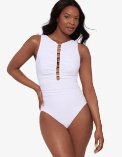 Razzle Dazzle Swizzle Swimsuit - White