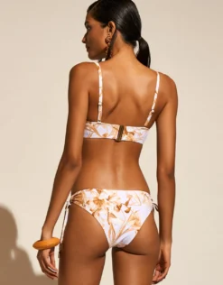 Reverie Underwired Bandeau Bikini Top - Dreamy Pastels