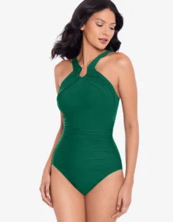 Rock Solid Aphrodite Swimsuit - Malachite