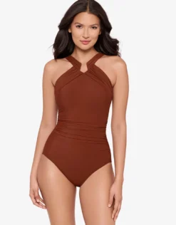 Rock Solid Aphrodite Swimsuit - Copper