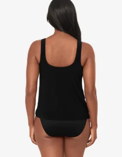 Rock Solid Atria Tankini Top - Black