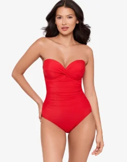 Rock Solid Madrid Swimsuit - Poppy