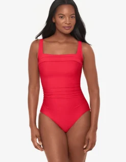 Rock Solid PolarisSwimsuit - Papaya