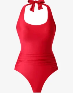 Rock Solid Utopia Swimsuit - Poppy