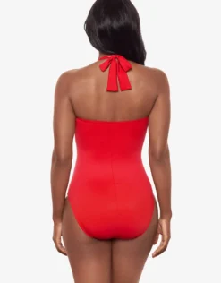 Rock Solid Utopia Swimsuit - Poppy