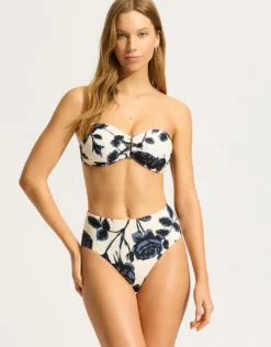 Rococo DD U Tube Bikini Top - Black