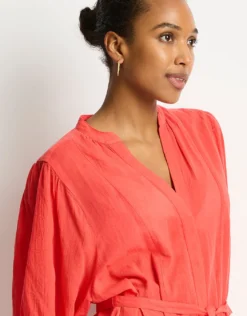 Salt Boho Shirt - Red