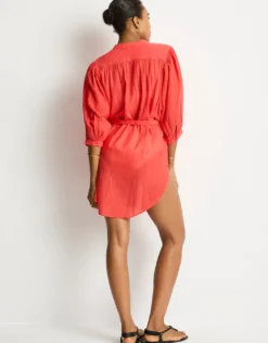 Salt Boho Shirt - Red