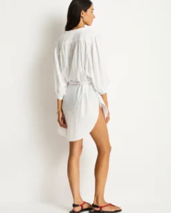 Salt Boho Shirt - White
