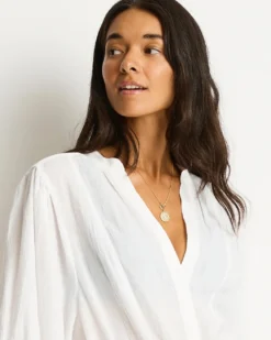 Salt Boho Shirt - White