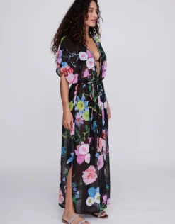 Samba Maxi Cover Up - Black