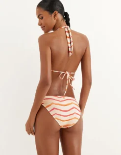 Sandstone Bia Tube Full Bikini Pant - Print