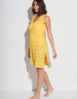 Saona Leila Beach Dress - Yellow
