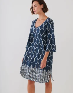 Seaside Dining Tunic - Wave Cream