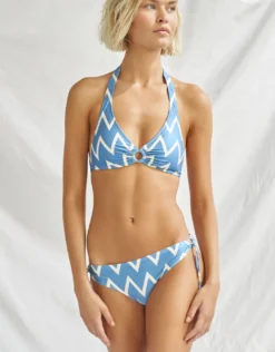 Seaside Vacay Loop Side Bikini Pant - Butter Blue