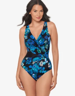 Secret Garden Circe Swimsuit - Black/Multi