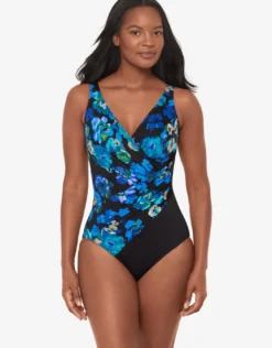 Secret Garden Oceanus Swimsuit - Black/Multi