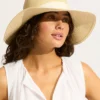 Shady Lady Collapsible Fedora - Natural