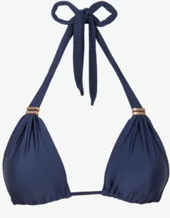 Signature Bia Tube Bikini Top - Navy