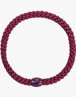 Slim Hair Tie - Bordeaux