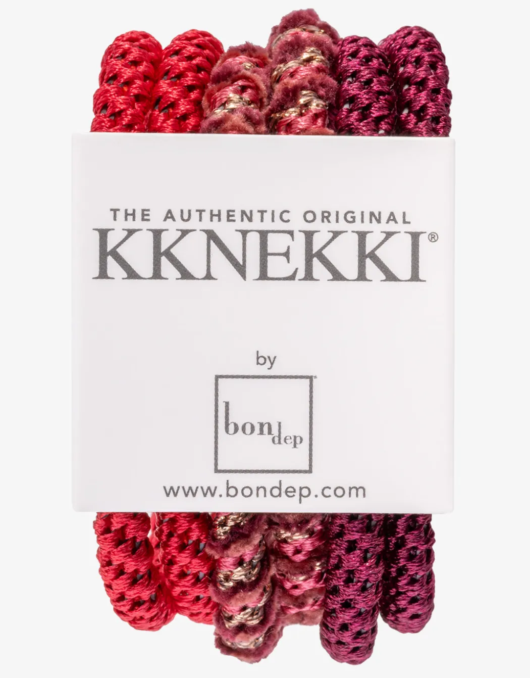 Slim Hair Tie Bundle - Dark Pinks