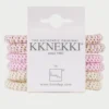 Slim Hair Tie Bundle - Pale Pastel Pinks