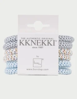Slim Hair Tie Bundle - Pale Pastel Blues