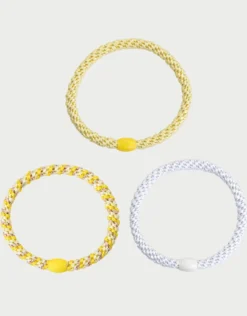 Slim Hair Tie Bundle - Yellows