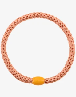 Slim Hair Tie - Coral