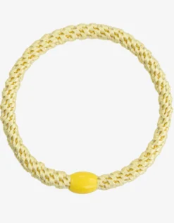 Slim Hair Tie - Light Yellow