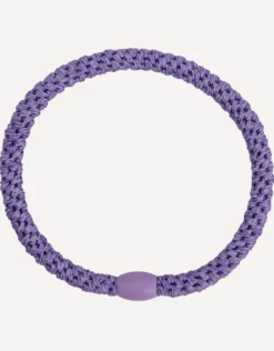Slim Hair Tie - Lilac Glitter