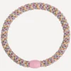 Slim Hair Tie - Pastel Circus Glitter