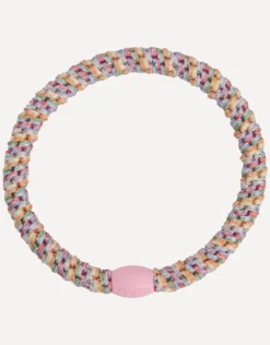 Slim Hair Tie - Pastel Circus Glitter
