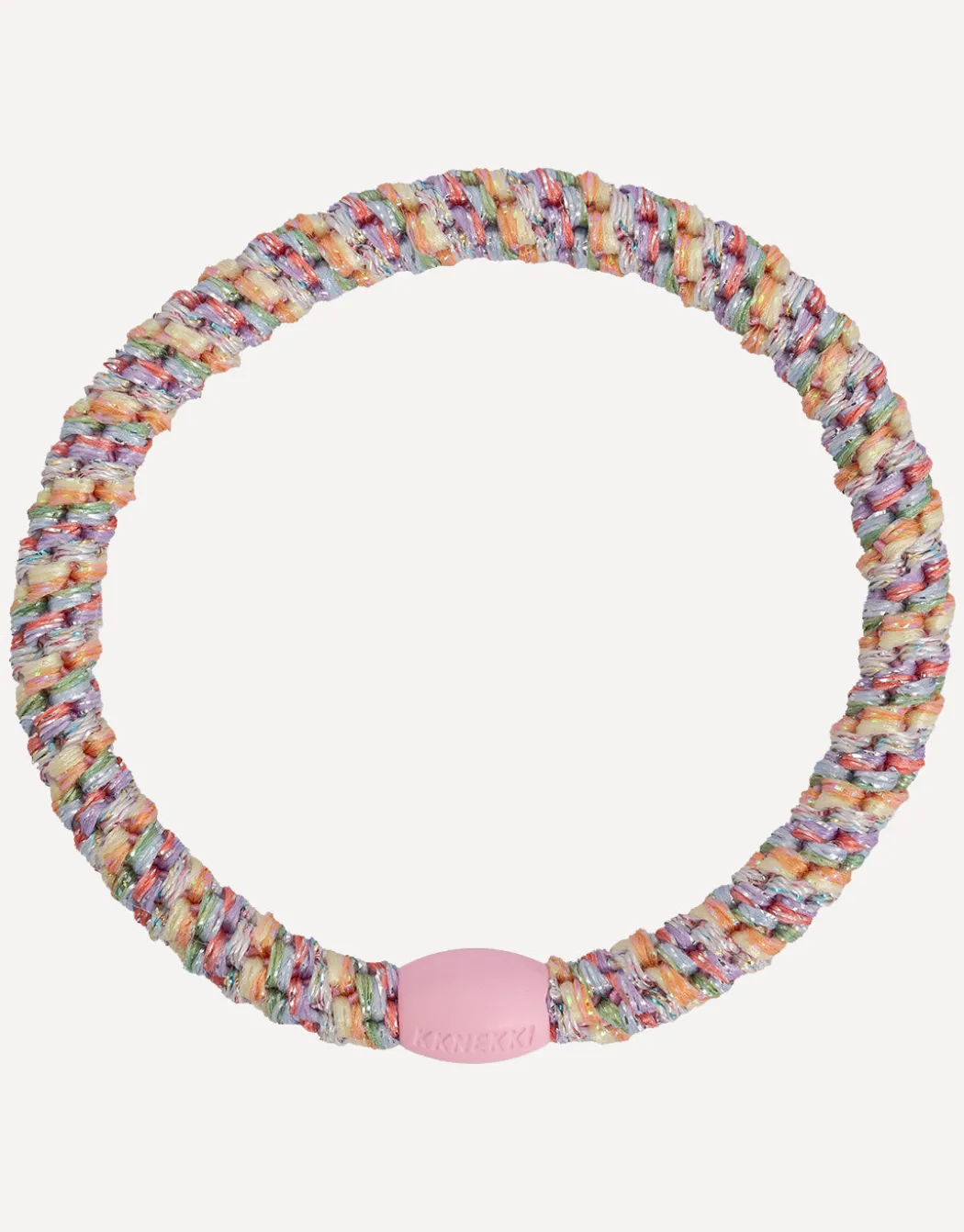 Slim Hair Tie - Pastel Circus Glitter