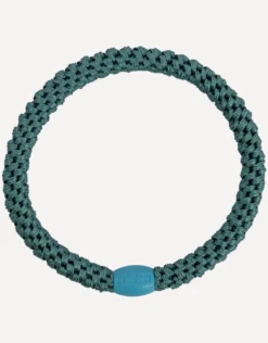 Slim Hair Tie - Petrol Green