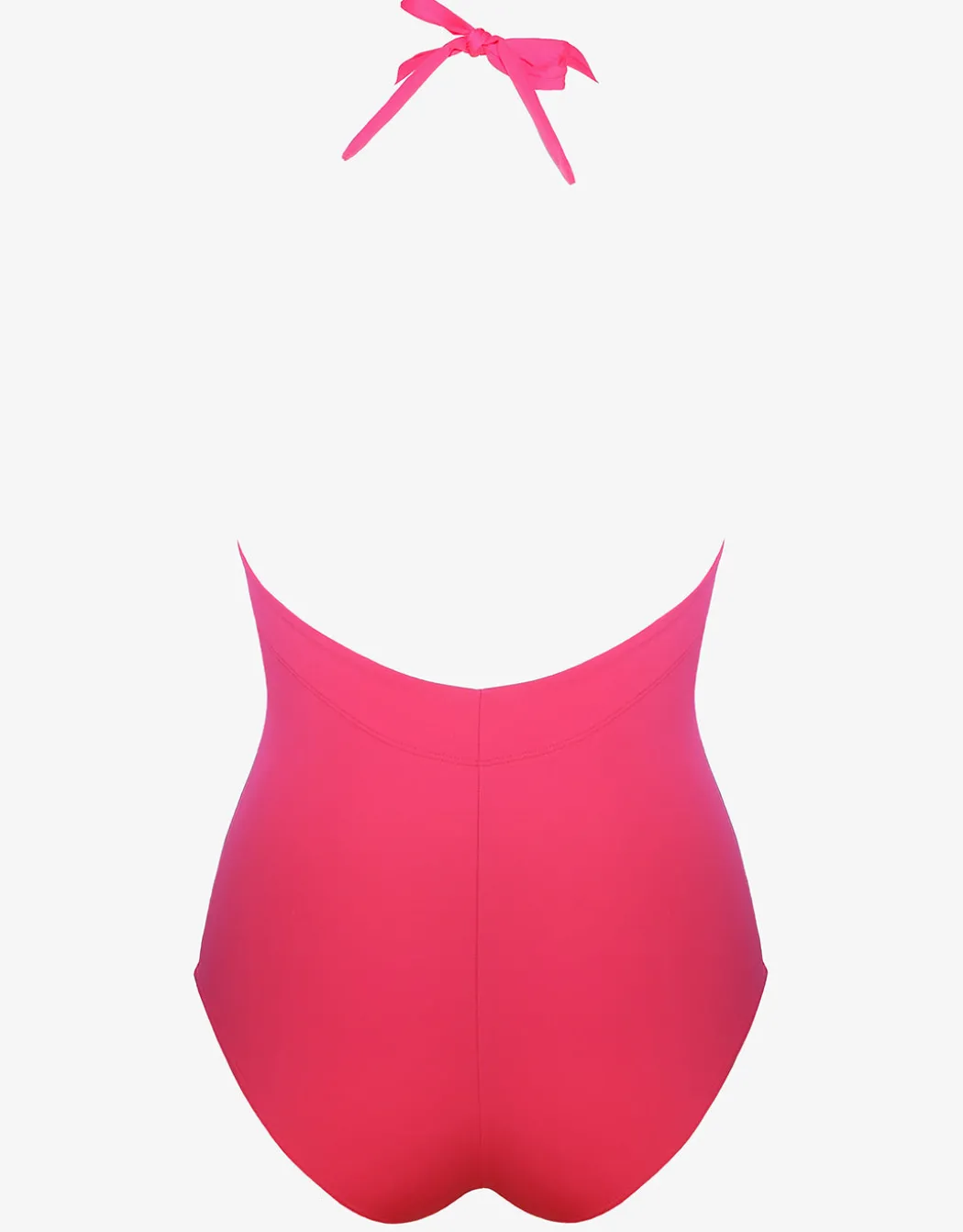 Softline Plunge Halter Swimsuit - Watermelon