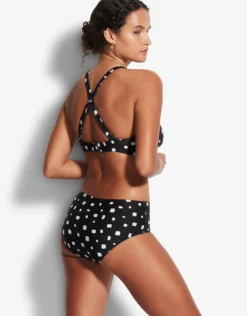 Soft Spot F Cup Bikini Top - Black