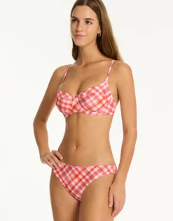Somerset Balconette Bikini Top - Pink